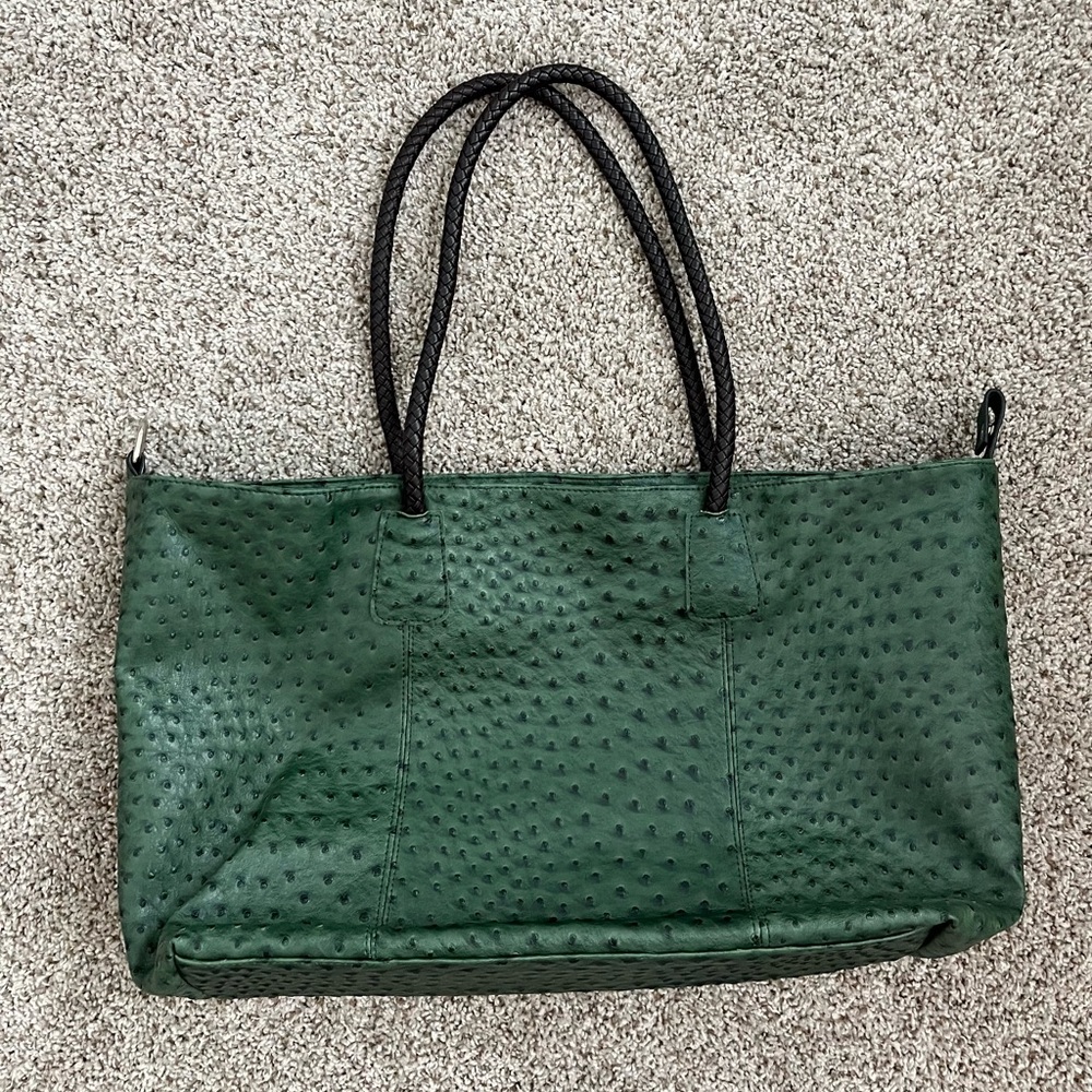 NEW Faux leather tote handbag